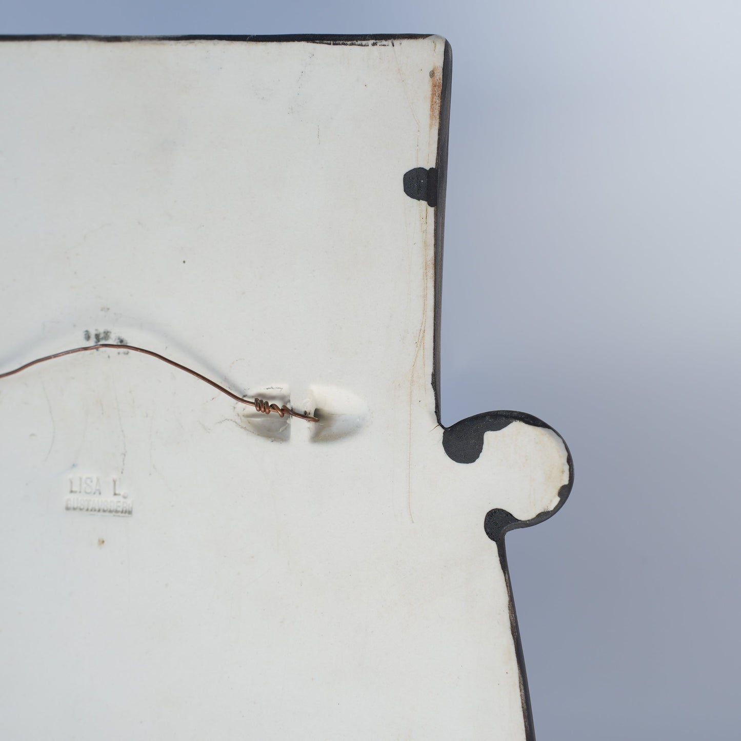 リサ・ラーソン グスタフスベリ ヴァイキング船の陶板（Handelsflottans Välfärdsråd） 詳細4