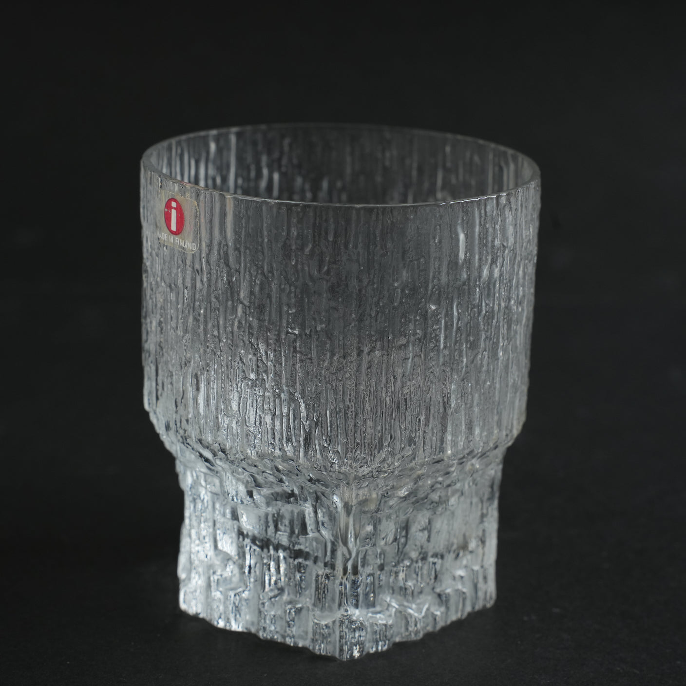 シールなし iittala（イッタラ）廃盤品 250ml タピオ・ヴィルカラ アスラク（Aslak）タンブラー - デザイン・柄の詳細