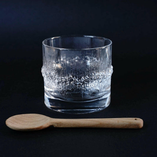 イッタラ（iittala）タピオ・ヴィルカラ ニヴァ（Niva）ヴィンテージ ウイスキーグラス - 全体像