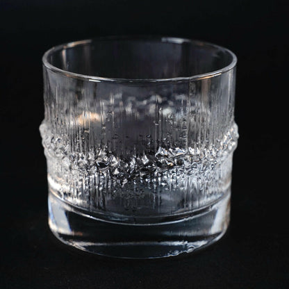 イッタラ（iittala）タピオ・ヴィルカラ ニヴァ（Niva）ヴィンテージ ウイスキーグラス - デザイン・柄の詳細