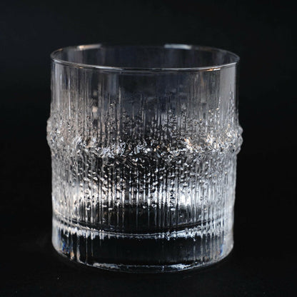 イッタラ（iittala）タピオ・ヴィルカラ ニヴァ（Niva）ヴィンテージ 大サイズ ウイスキーグラス - デザイン・柄の詳細
