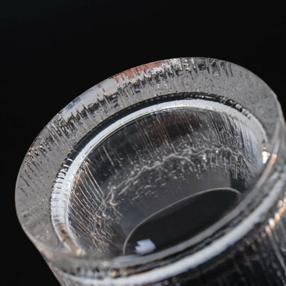 イッタラ（iittala）タピオ・ヴィルカラ ニヴァ（Niva）ヴィンテージ 大サイズ ウイスキーグラス コンディション詳細
