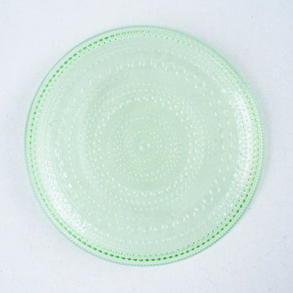 廃盤品 イッタラ（iittala）カステヘルミ（Kastehelmi）17.5cmプレート グリーン - 側面