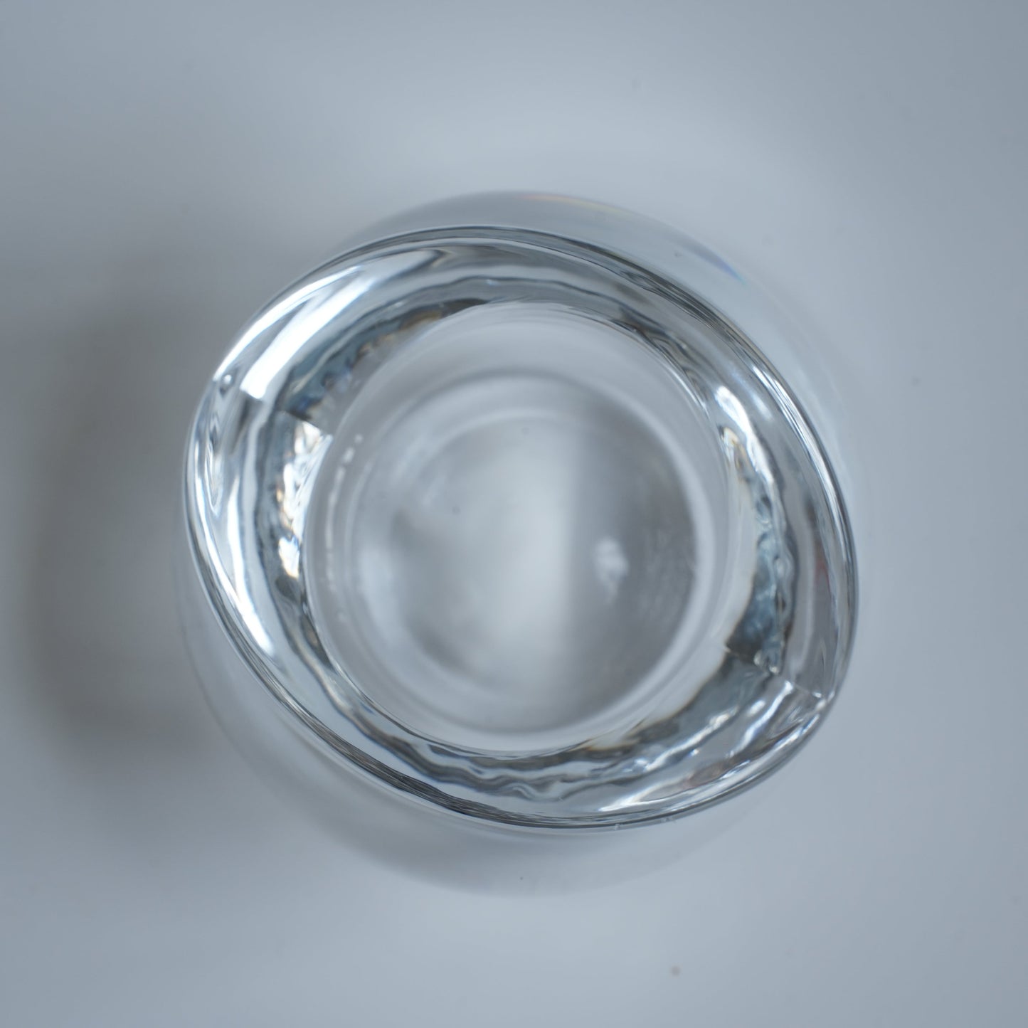 イッタラ（iittala）シルム（Silmu）キャンドルホルダー ヴィンテージ フィンランド 別角度