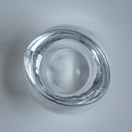 イッタラ（iittala）シルム（Silmu）キャンドルホルダー ヴィンテージ フィンランド 別角度