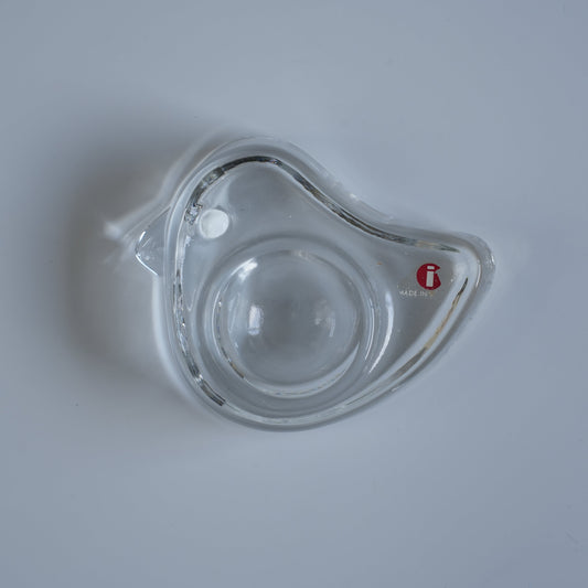 イッタラ（iittala）TIU（ティウ）ガラス小皿 ペパーミント ヨルマ・ヴェンノラ ヴィンテージ フィンランド