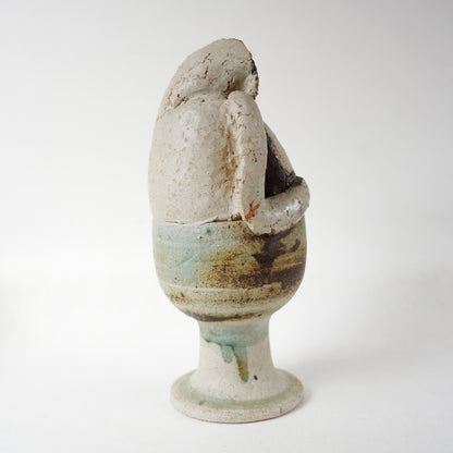 希少 リサ・ラーソン 傑作ヴィンテージ ユニークピース 入浴する女性 - ディテール 2