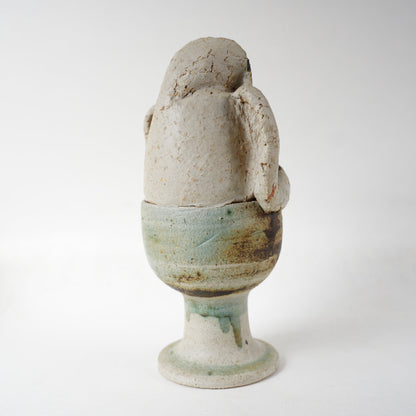 希少 リサ・ラーソン 傑作ヴィンテージ ユニークピース 入浴する女性 - ディテール 3