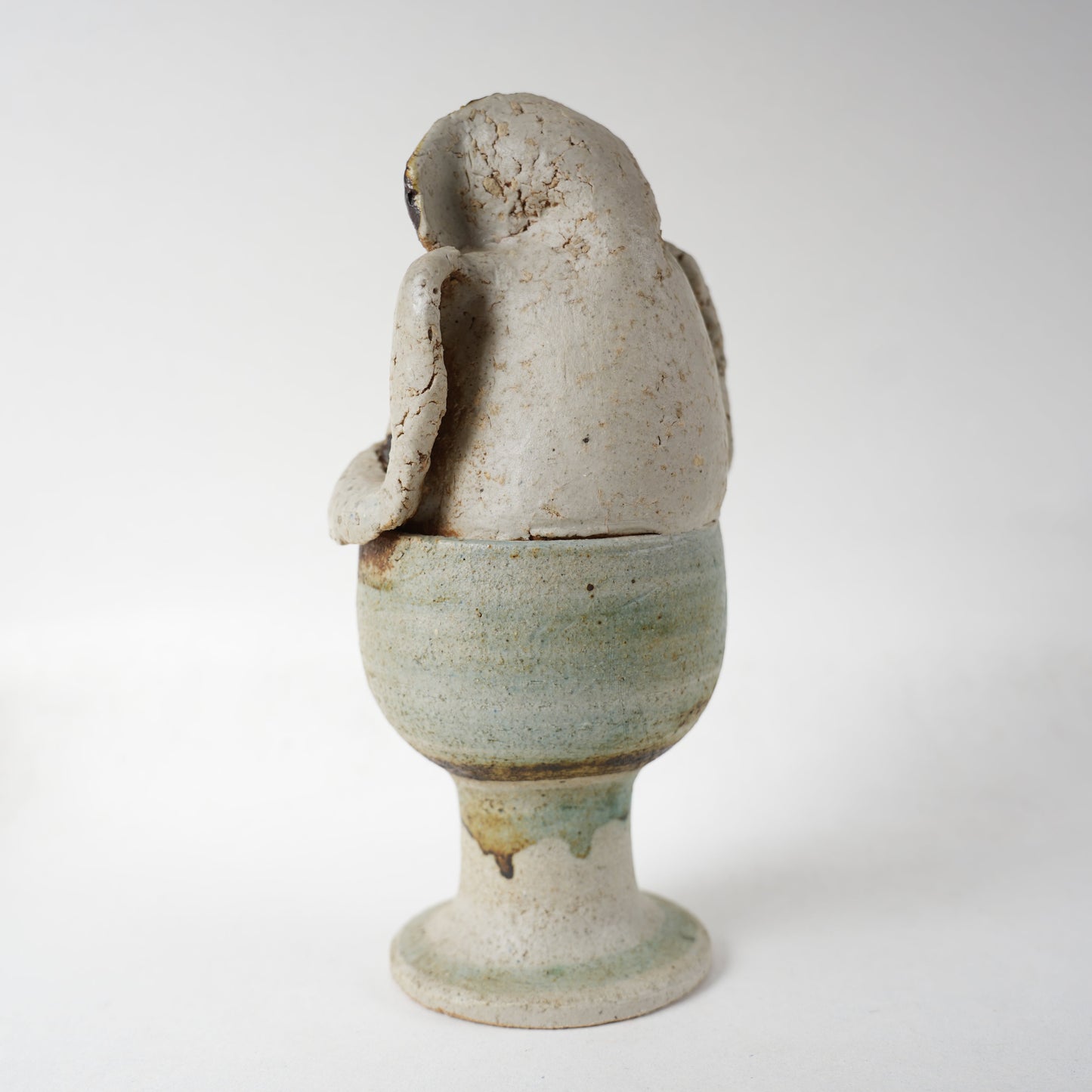 希少 リサ・ラーソン 傑作ヴィンテージ ユニークピース 入浴する女性 - ディテール 6