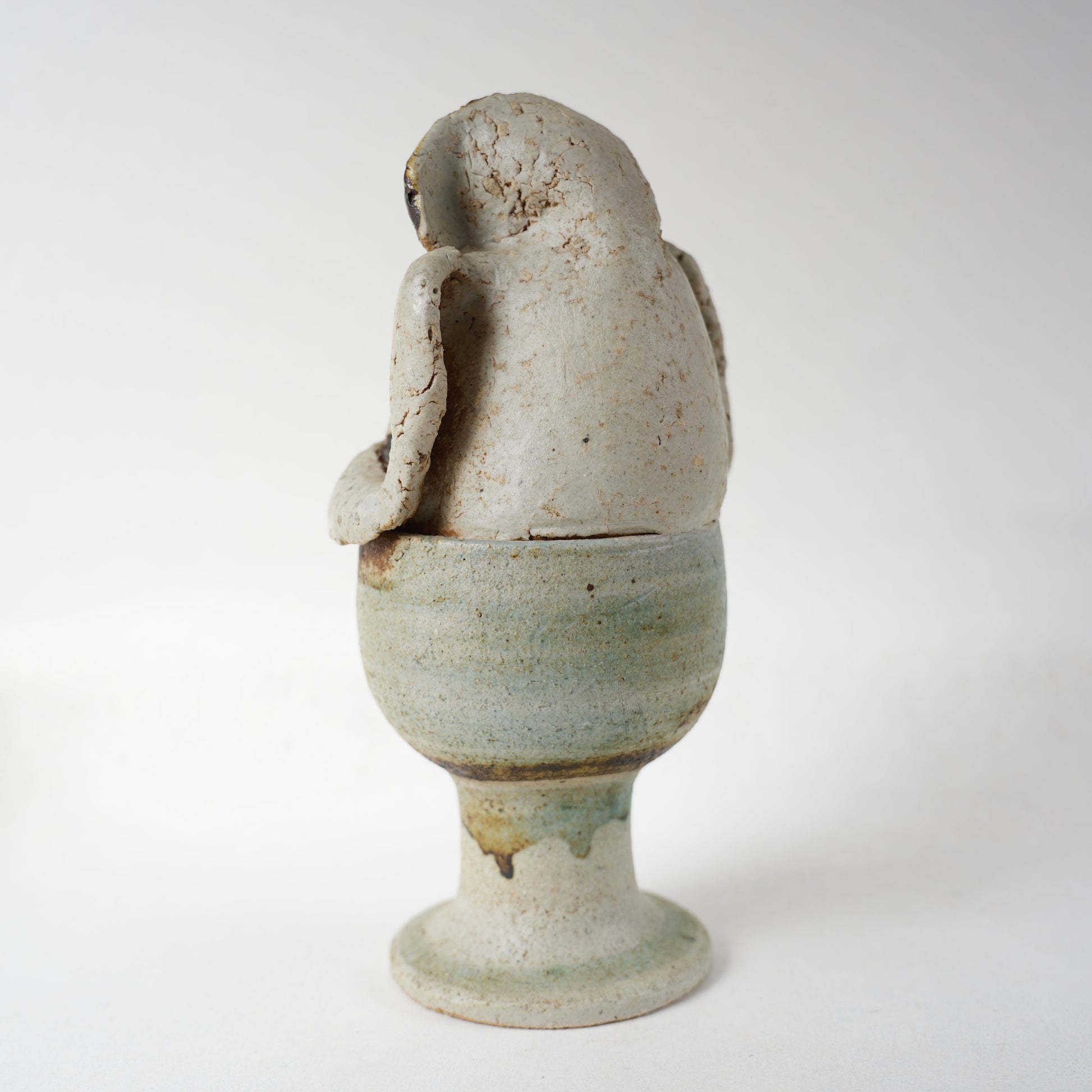 希少 リサ・ラーソン 傑作ヴィンテージ ユニークピース 入浴する女性 - ディテール 6