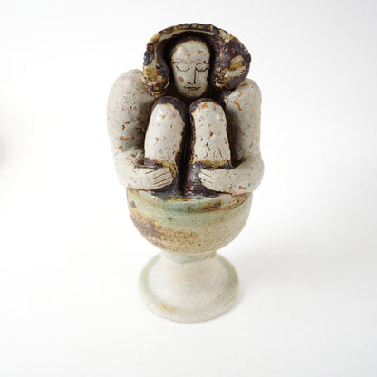 希少 リサ・ラーソン 傑作ヴィンテージ ユニークピース 入浴する女性 - ディテール 10