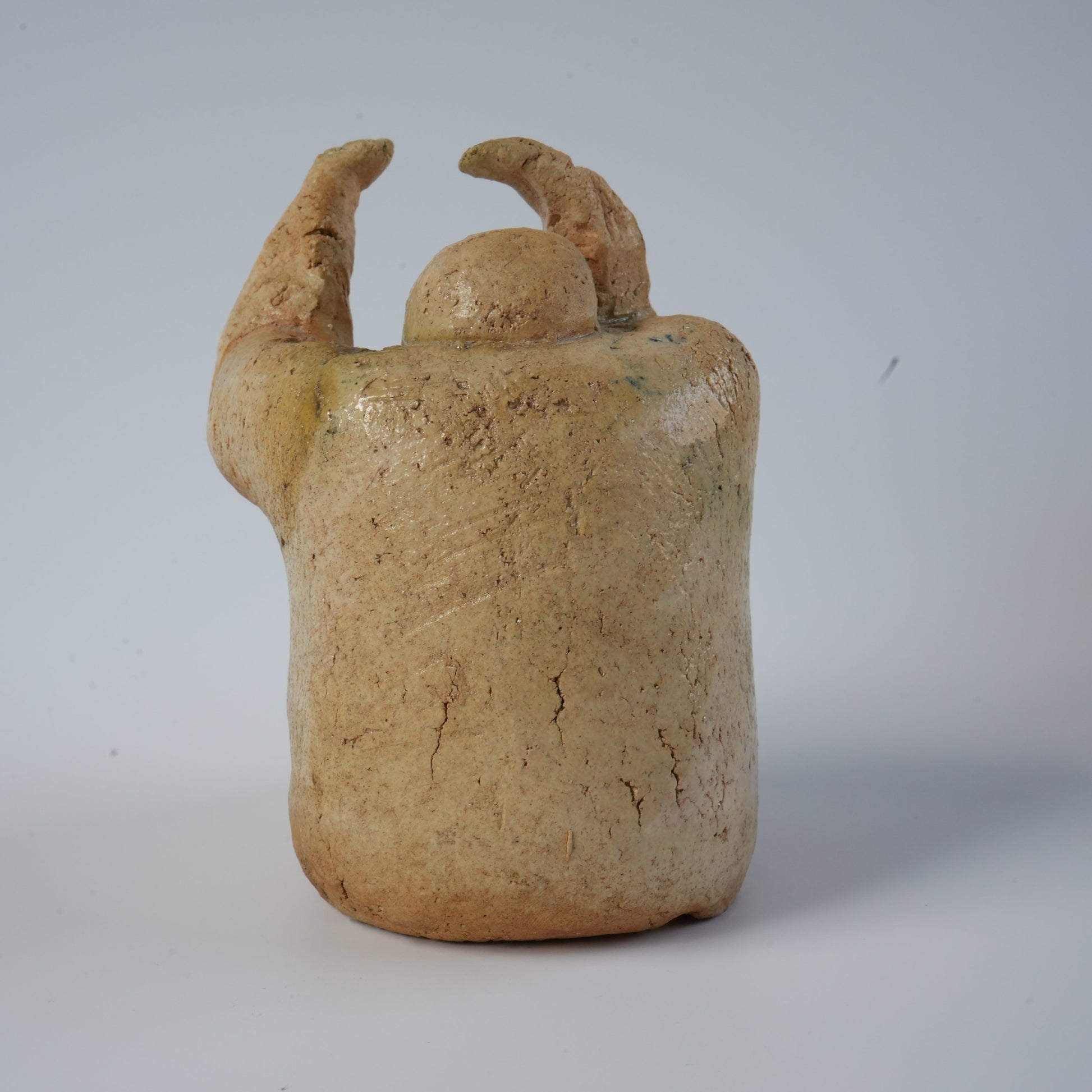 希少 ユニークピース（一点もの）リサ・ラーソン 光を遮る人 - 側面