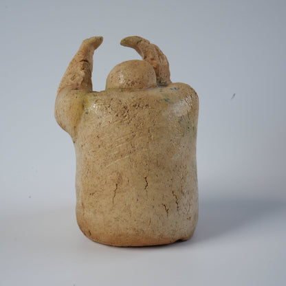 希少 ユニークピース（一点もの）リサ・ラーソン 光を遮る人 - 側面