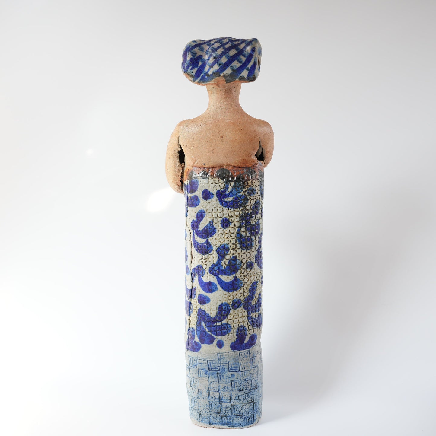 リサ・ラーソン 傑作ユニークピース アフリカの母と子の像 - ディテール 3