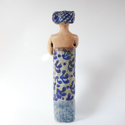 リサ・ラーソン 傑作ユニークピース アフリカの母と子の像 - ディテール 3