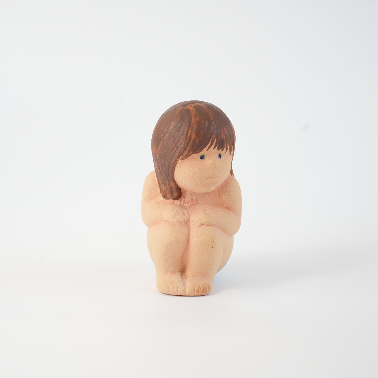 希少 リサ・ラーソン お風呂に入る女の子（Badflicka） 裏面（バックスタンプ）