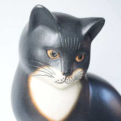 希少 リサ・ラーソン キャットマンズ（Cat Mans）マキシ 黒猫 その2 - バックスタンプ・裏印