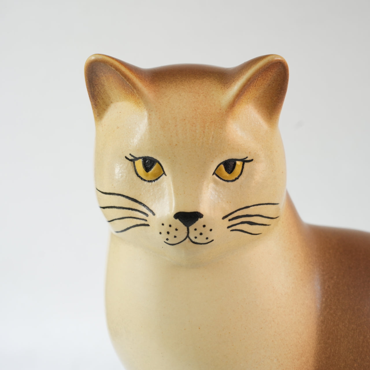 希少 リサ・ラーソン キャットマンズ（Cat Mans）マキシ 茶白の猫 裏面（バックスタンプ）