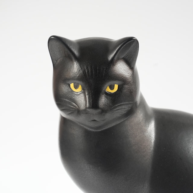 希少 リサ・ラーソン キャットマンズ（Cat Mans）マキシ 黒猫 その4 - バックスタンプ・裏印