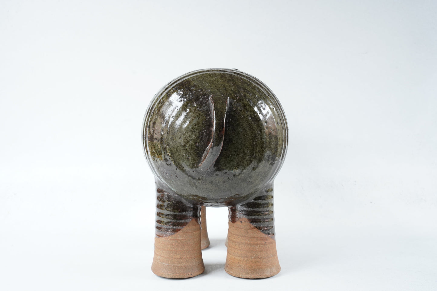 希少な一点もの リサ・ラーソン（Lisa Larson）ユニークピース 大きなカバ - ディテール 6