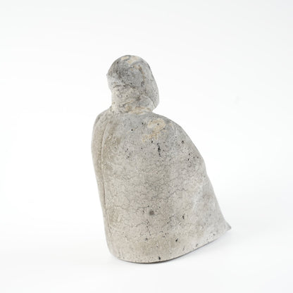 希少 リサ・ラーソン（Lisa Larson）ユニークピース コンクリート製 物憂げな男性像 - ディテール 1