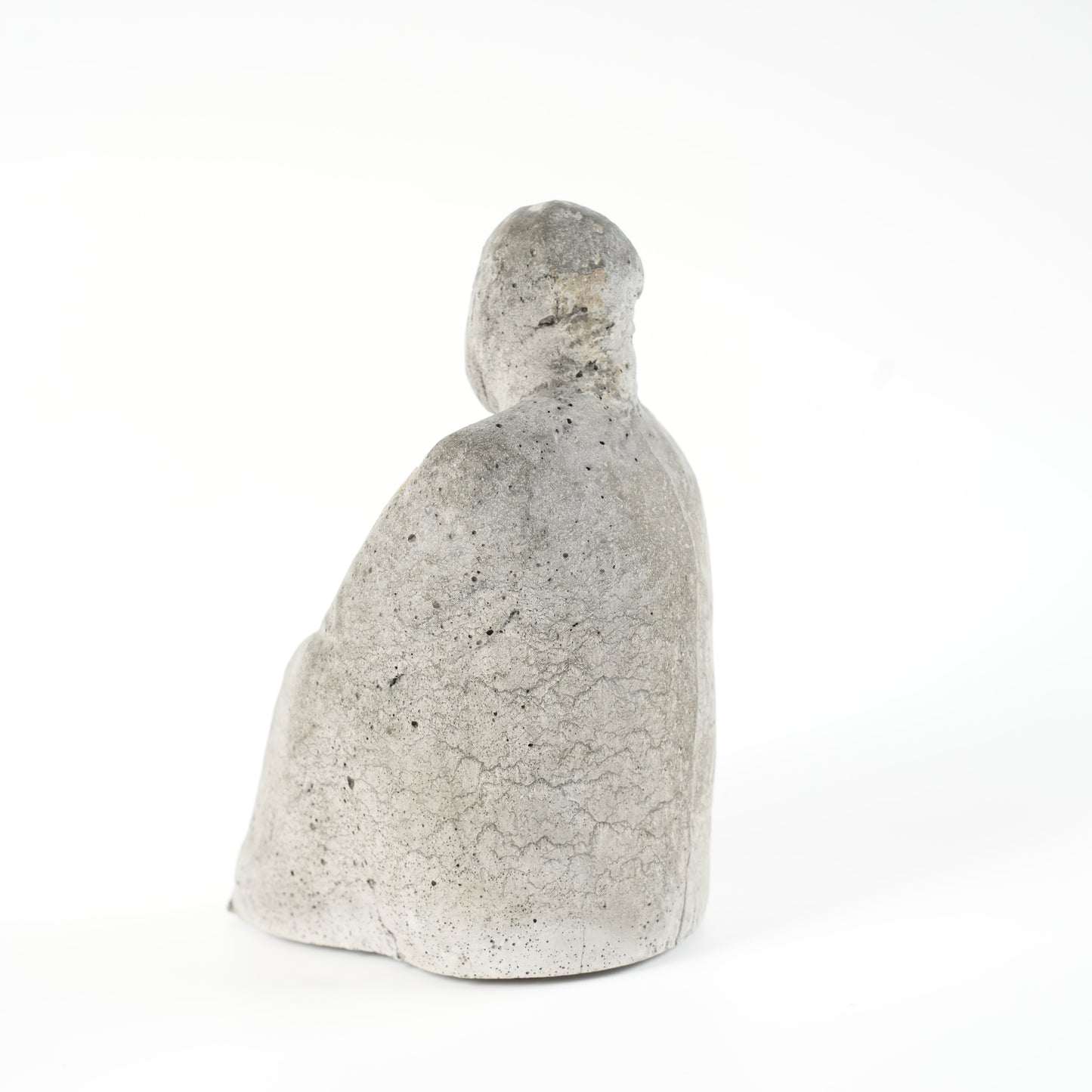 希少 リサ・ラーソン（Lisa Larson）ユニークピース コンクリート製 物憂げな男性像 - ディテール 12