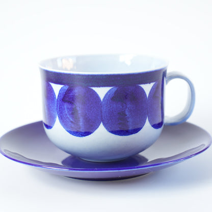 希少 リサ・ラーソン（Lisa Larson）1996年製 Kスタジオ 直筆サイン ハンドペイントカップ - 全体像