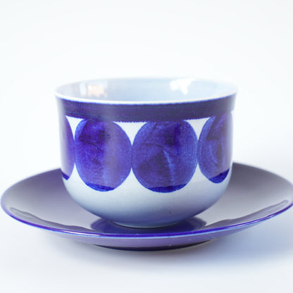 希少 リサ・ラーソン（Lisa Larson）1996年製 Kスタジオ 直筆サイン ハンドペイントカップ - ディテール 4