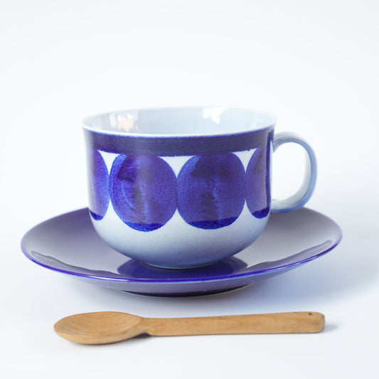 希少 リサ・ラーソン(Lisa Larson)1996年製 Kスタジオ 直筆サイン ハンドペイントカップ - Keramik Studion Gustavsberg - 北欧食器タックショミュッケ