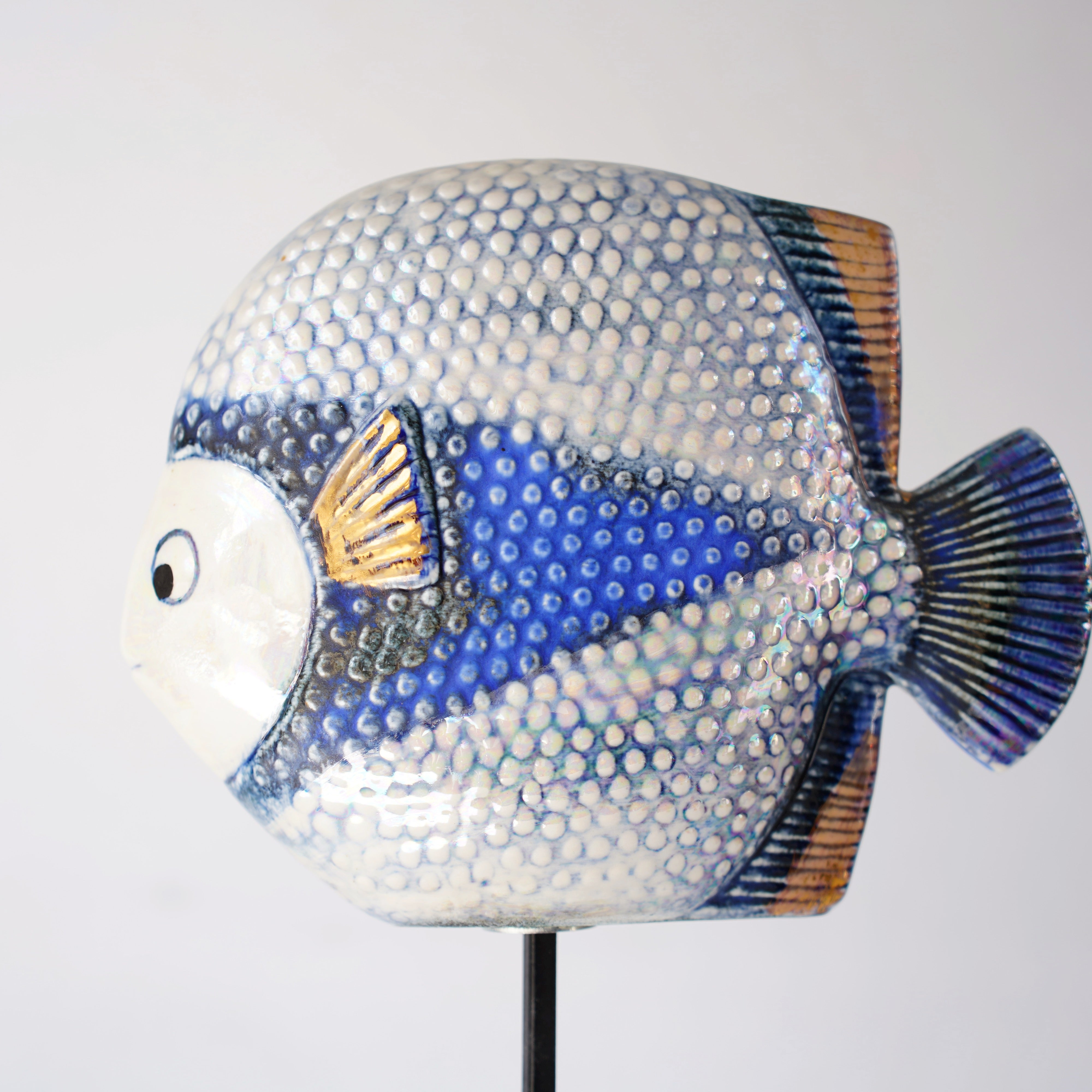 リサ・ラーソン（Lisa Larson）オーシャンシリーズ 魚のオブジェ 2