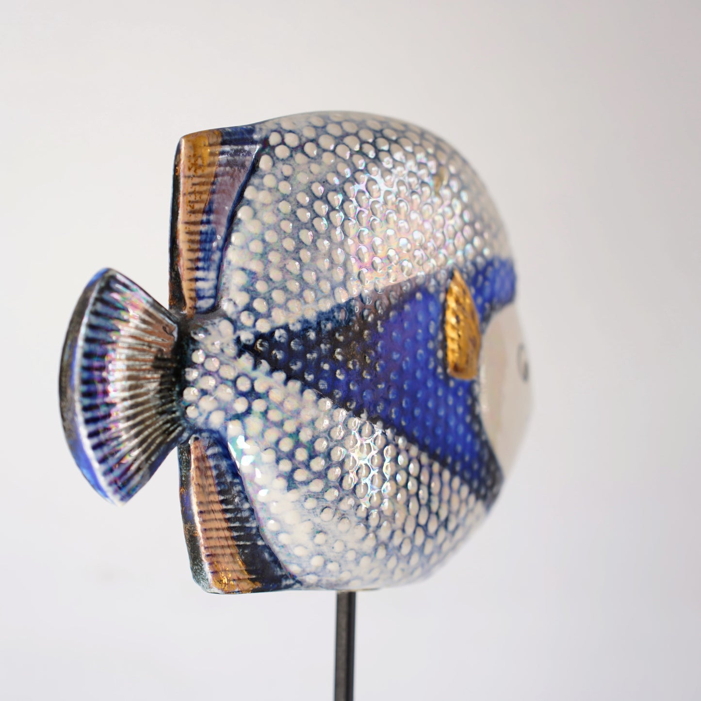 希少 リサ・ラーソン（Lisa Larson）オーシャンシリーズ 魚のオブジェ 2 - ディテール 2