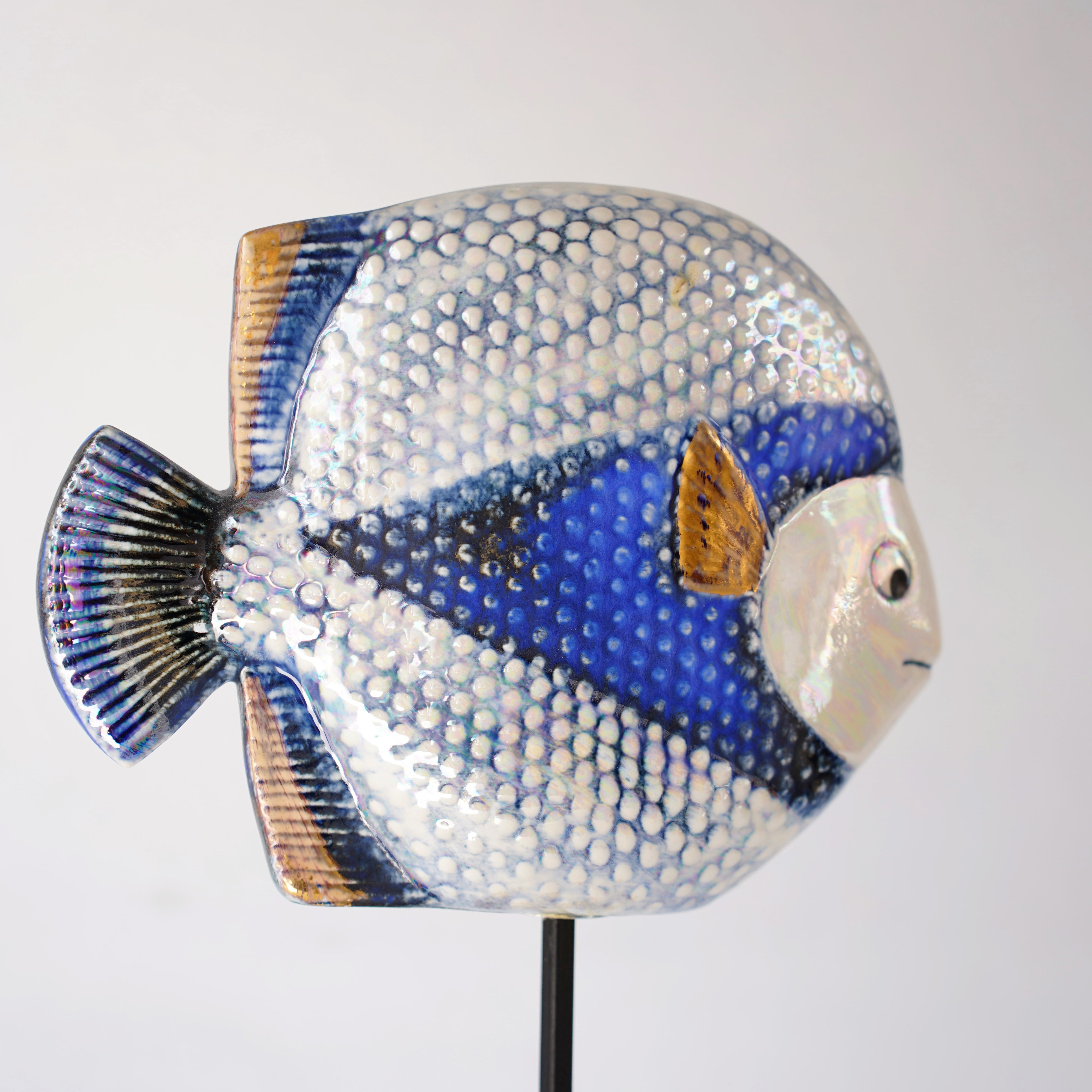 リサ・ラーソン（Lisa Larson）オーシャンシリーズ 魚のオブジェ 2