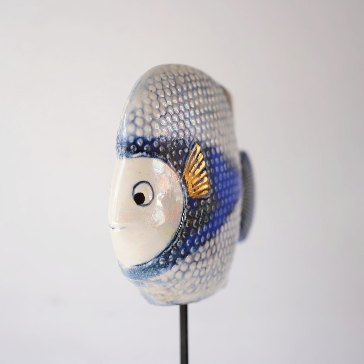 希少 リサ・ラーソン（Lisa Larson）オーシャンシリーズ 魚のオブジェ 2 - ディテール 8