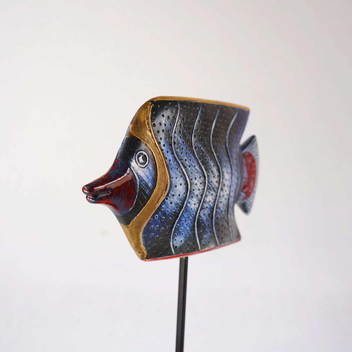 希少 リサ・ラーソン（Lisa Larson）オーシャンシリーズ 魚のオブジェ 3 - ディテール 7