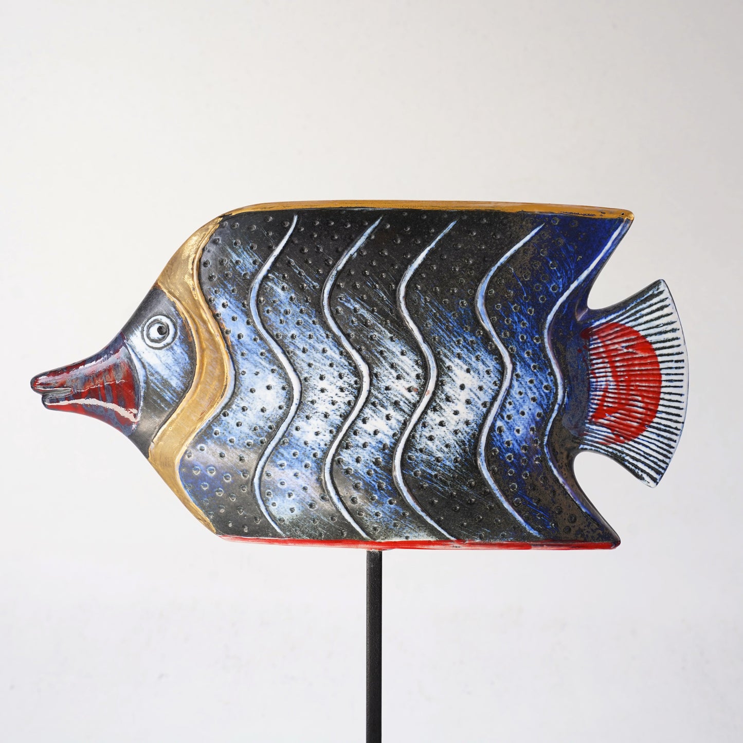 希少 リサ・ラーソン（Lisa Larson）オーシャンシリーズ 魚のオブジェ 3 - Lisa Larson - 北欧食器タックショミュッケ