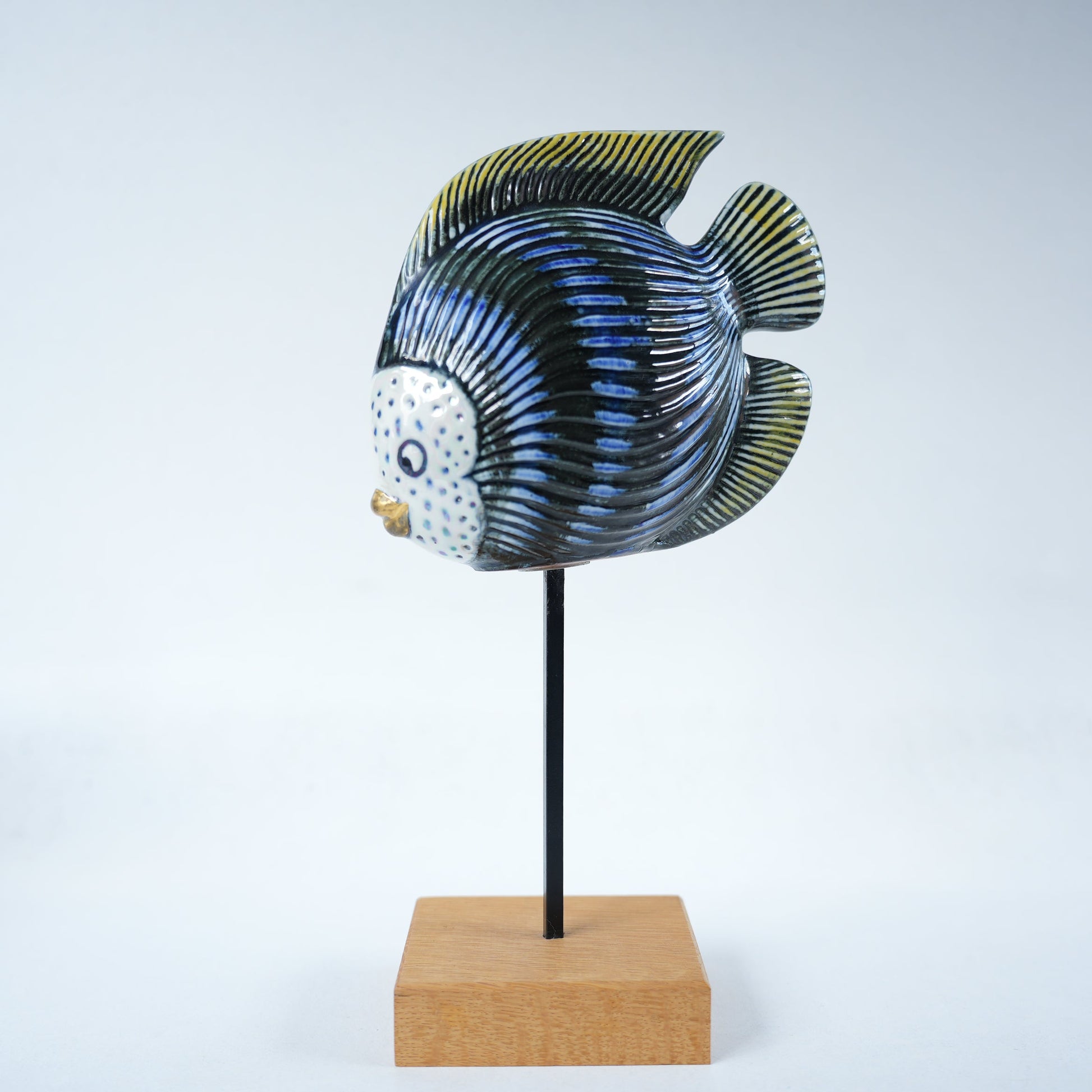 希少 リサ・ラーソン（Lisa Larson）オーシャンシリーズ 魚のオブジェ 4 - 全体像