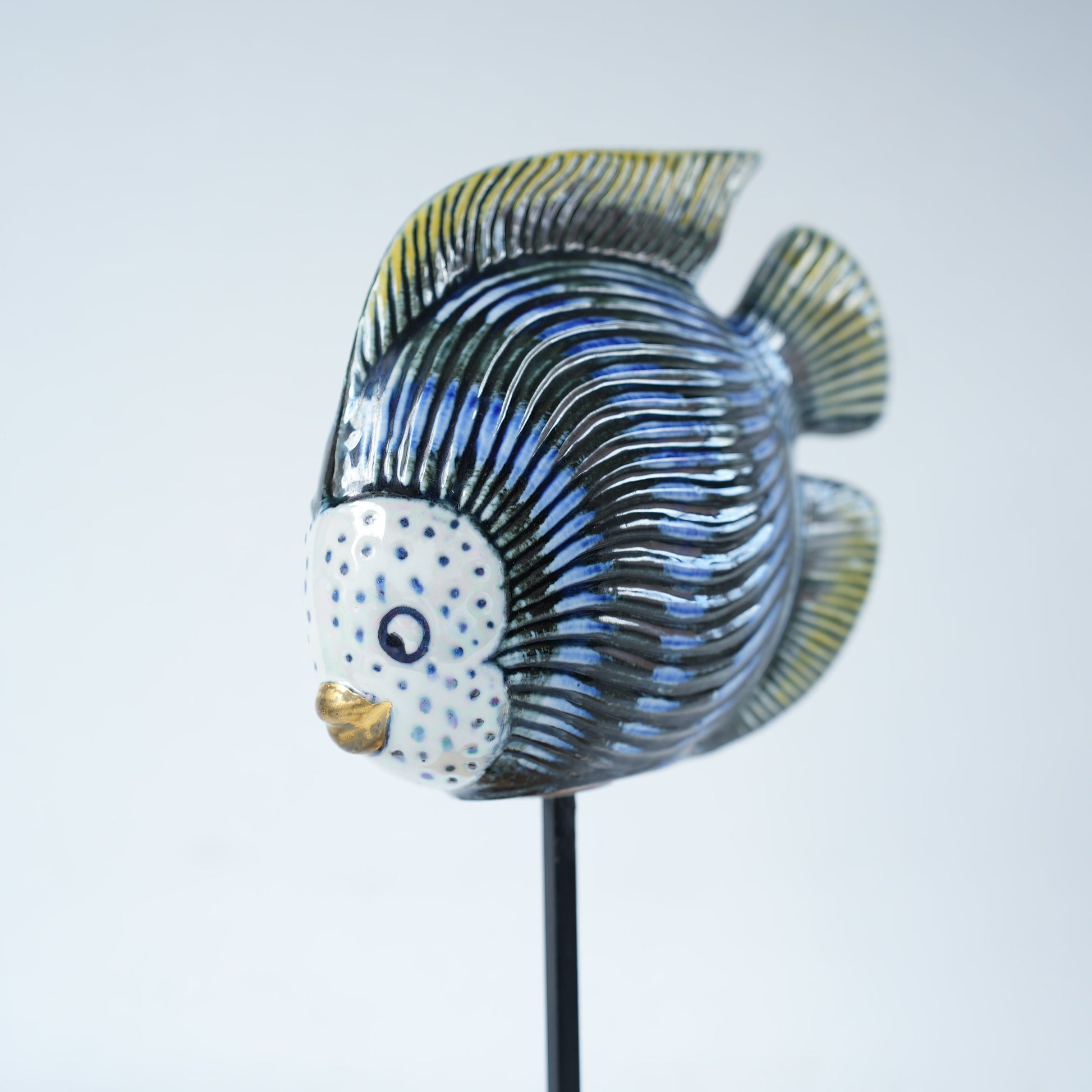 希少 リサ・ラーソン（Lisa Larson）オーシャンシリーズ 魚のオブジェ 4 - ディテール 1