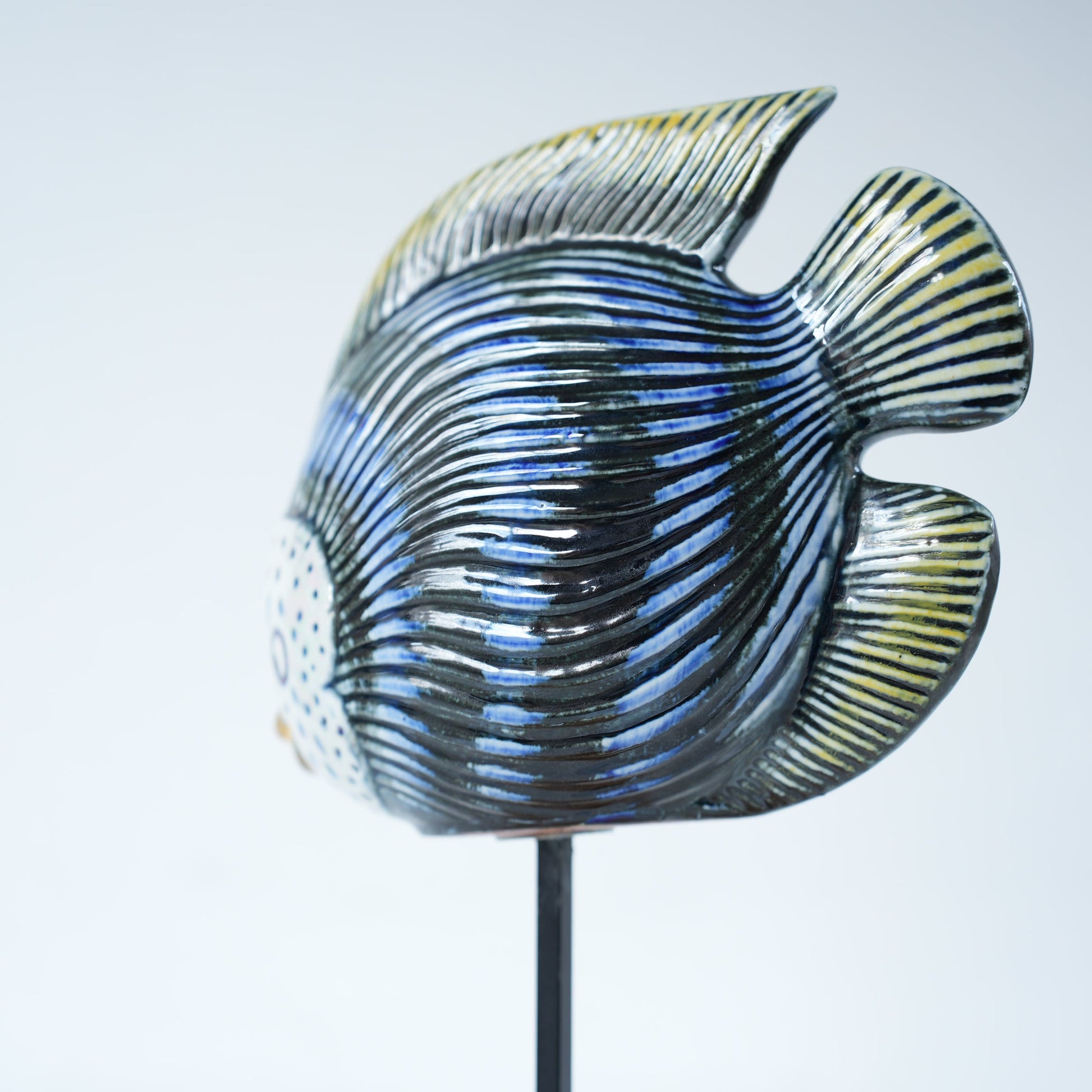 希少 リサ・ラーソン（Lisa Larson）オーシャンシリーズ 魚のオブジェ 4 - ディテール 4