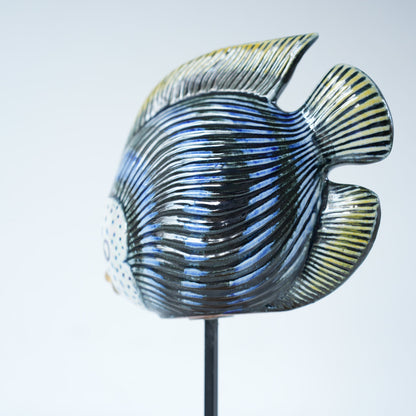 希少 リサ・ラーソン（Lisa Larson）オーシャンシリーズ 魚のオブジェ 4 - ディテール 4