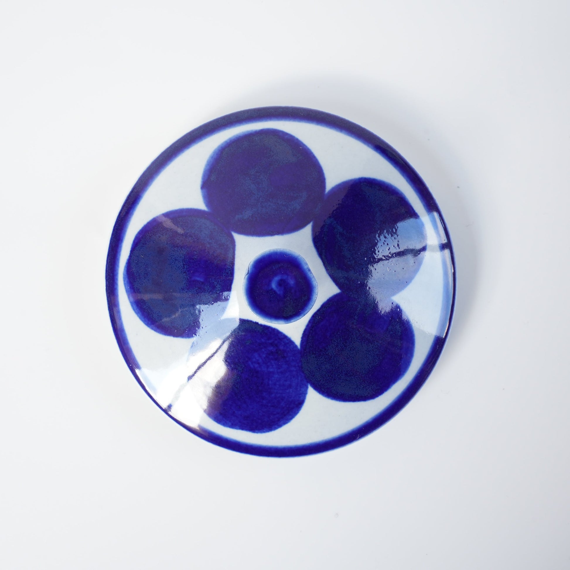 希少 リサ・ラーソン（Lisa Larson）直筆のスタジオ作品シュガーボウル - バックスタンプ・裏印