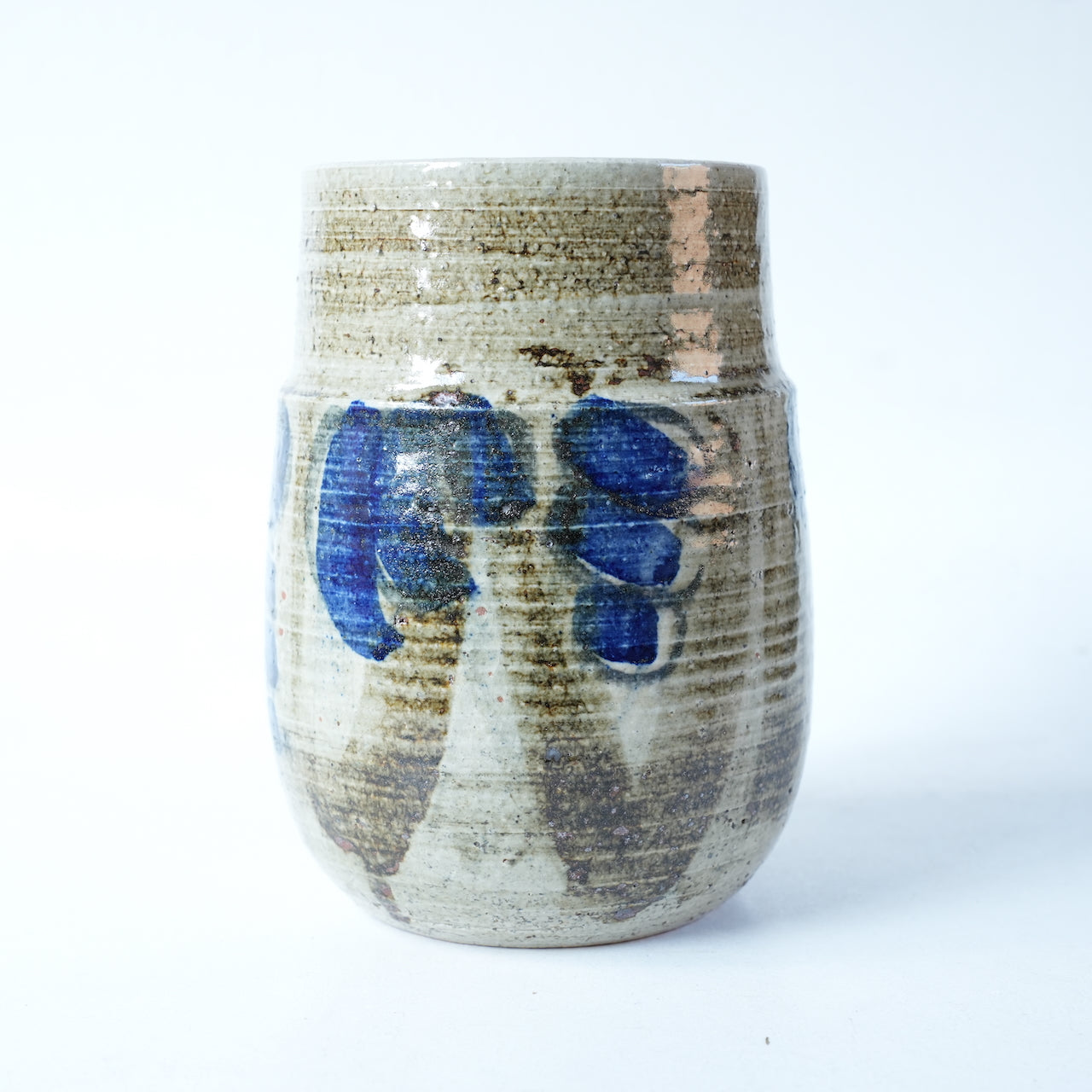 希少 リサ・ラーソン ユニークピース ツユクサ柄のフラワーベース - ディテール 3