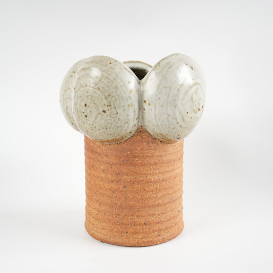 希少 リサ・ラーソン ユニークピース 花弁とシャモットのフラワーベース - Lisa Larson - 北欧食器タックショミュッケ