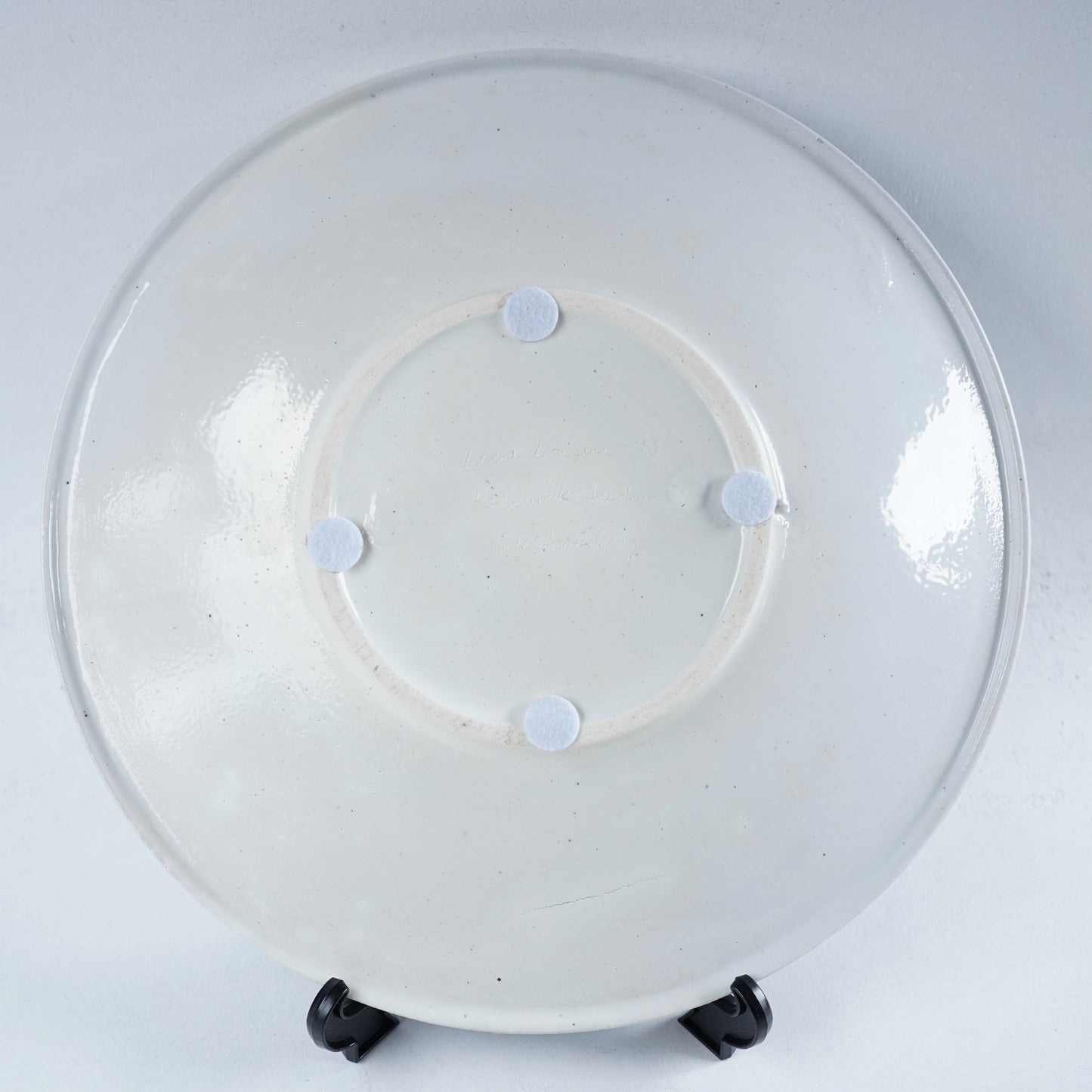 傑作 ユニークピース リサ・ラーソン 大きなワスレナグサの飾り皿 大皿 - ディテール 4