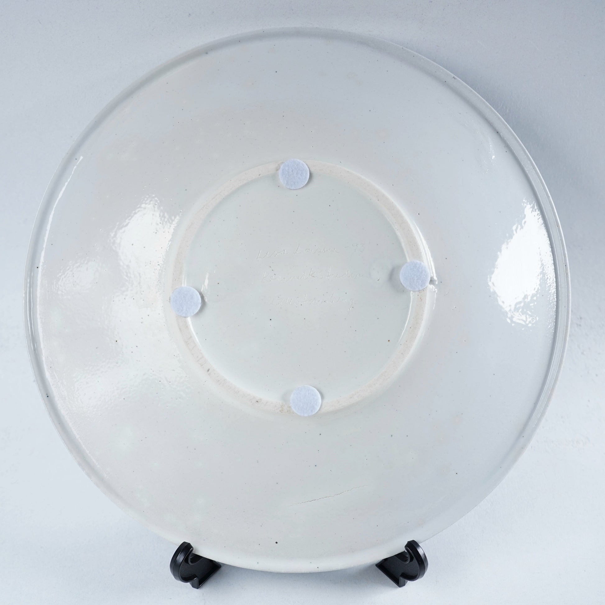 傑作 ユニークピース リサ・ラーソン 大きなワスレナグサの飾り皿 大皿 - ディテール 4