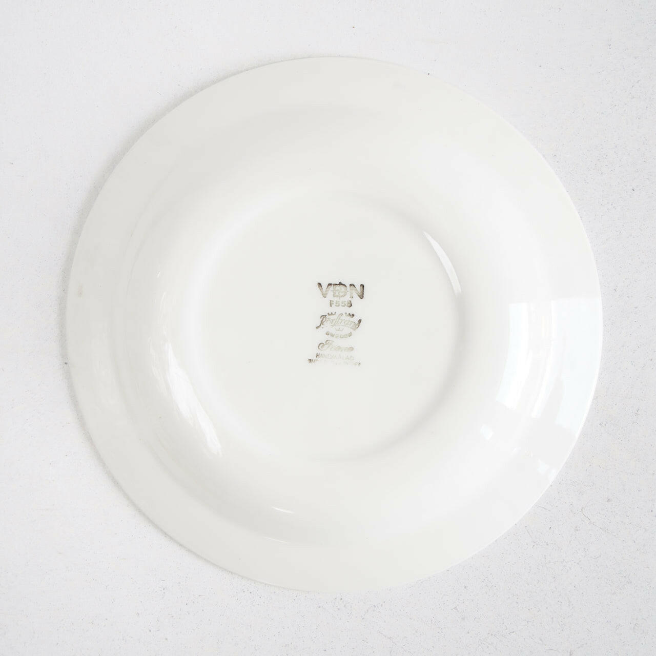 ロールストランド イレーネ（Irene）ケーキ皿 - バックスタンプ・裏印