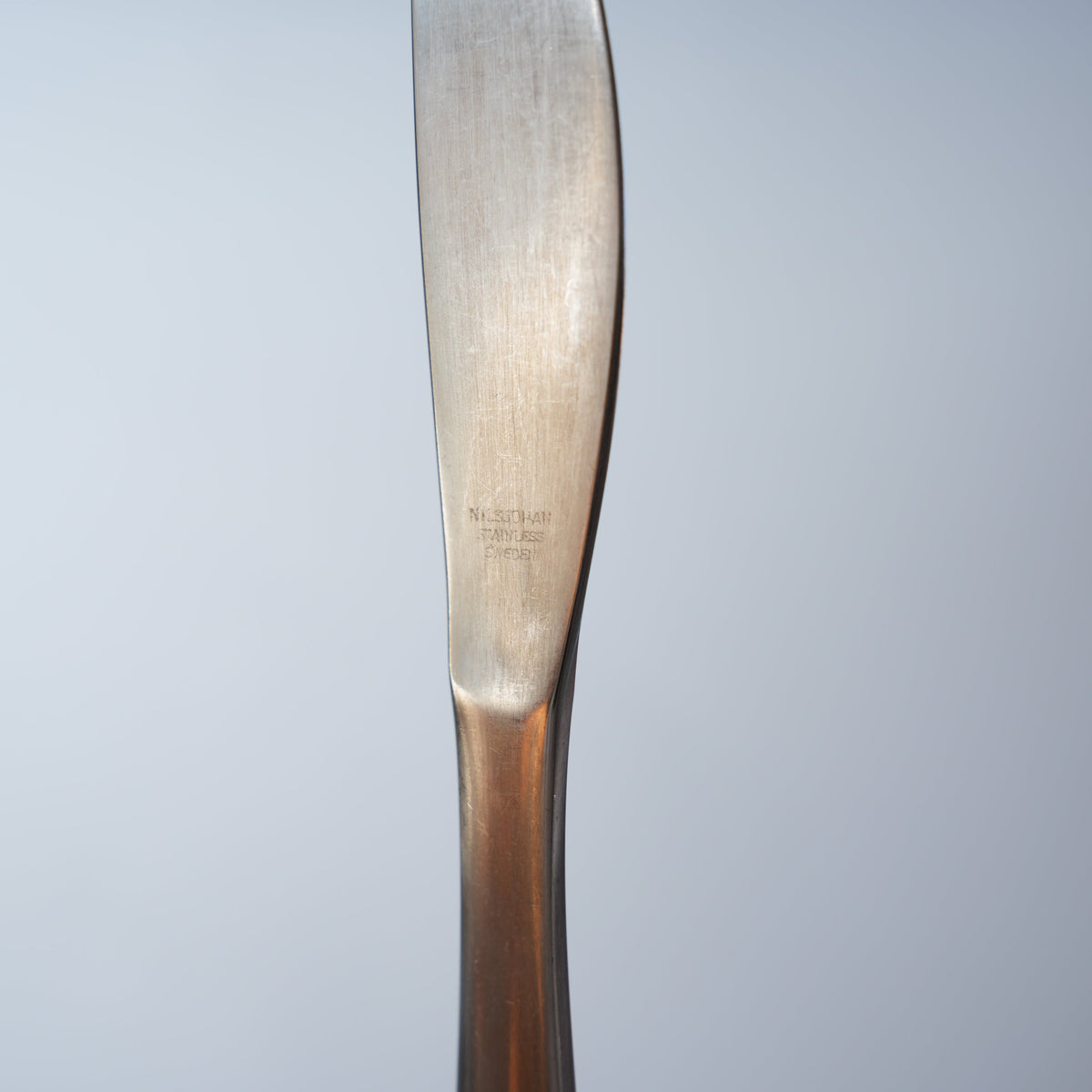 ニルスヨハン（NilsJohan）カプリ（Capri）テーブルナイフ 19.5cm アダム・ティルストルップ 北欧ヴィンテージカトラリー 全体