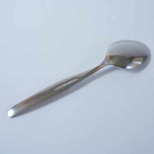 ニルスヨハン（NilsJohan）カプリ（Capri）ティースプーン 12cm アダム・ティルストルップ 北欧ヴィンテージカトラリー 別角度