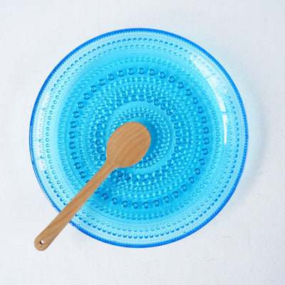 ARABIA ヌータヤルヴィ カステヘルミ（Kastehelmi）17.5cmプレート ブルー - Nuutajärvi - 北欧食器タックショミュッケ