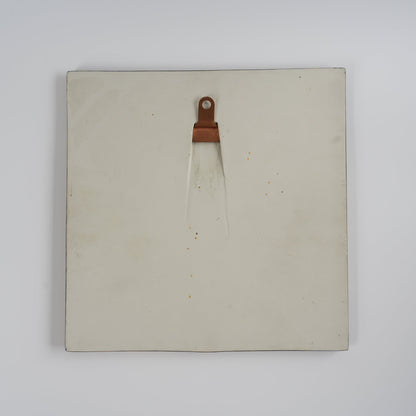 希少 グスタフスベリ リサ・ラーソン 黒い丸猫の陶板（Katt） 裏面（バックスタンプ）