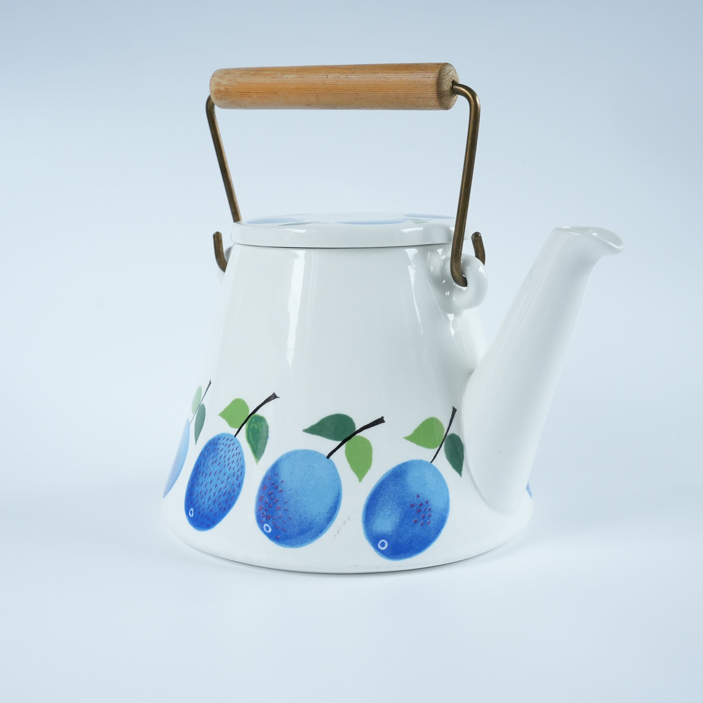グスタフスベリ【超レア★美品】プルーヌス キャセロール ★北欧 ビンテージ 食器 グスタフスベリ プルーヌス（Prunus）ティーポット | 北欧食器タック